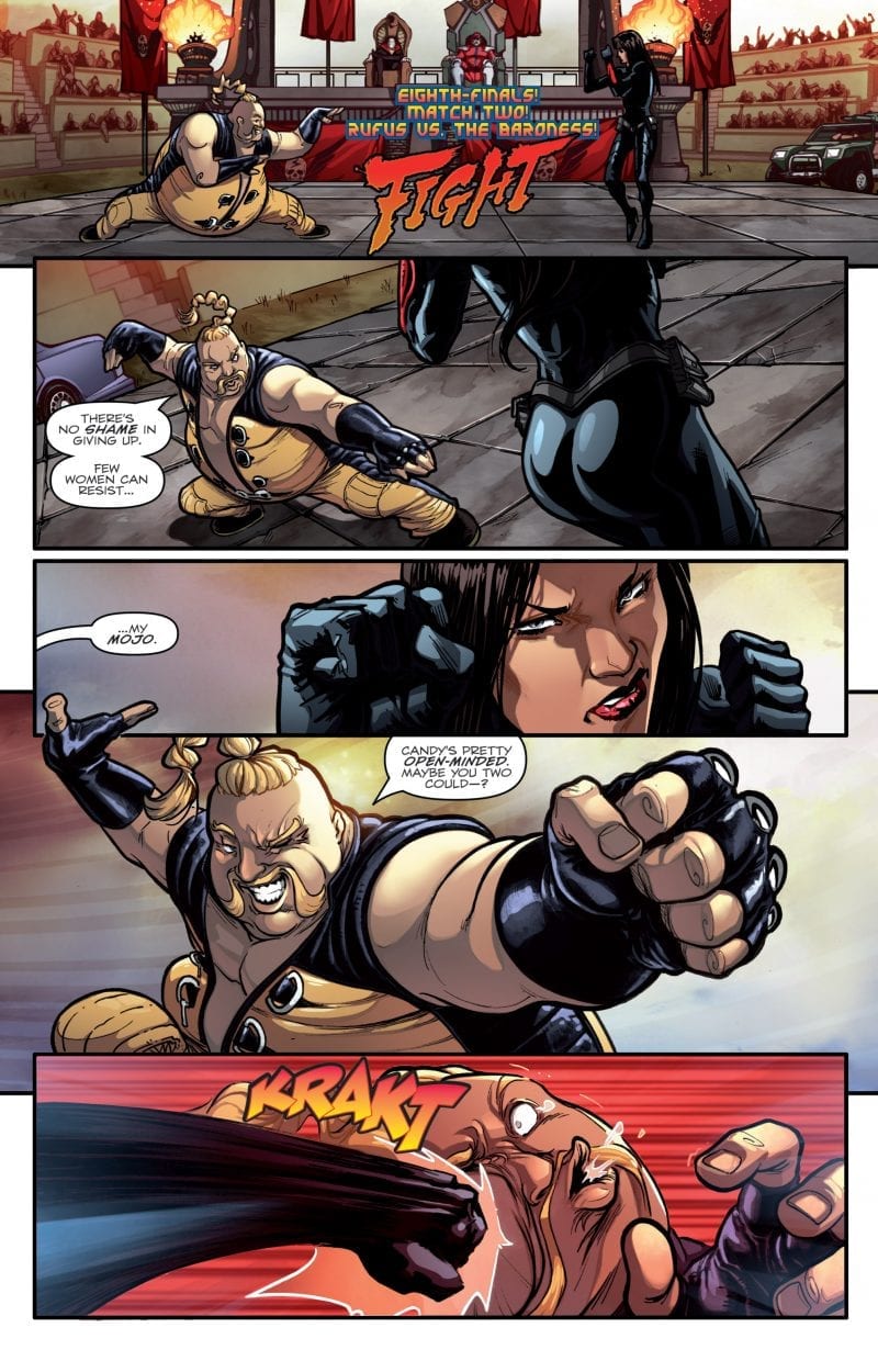 Street Fighter X GI Joe #1