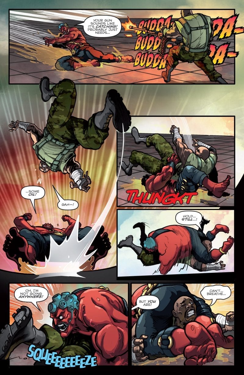 Street Fighter X GI Joe #1