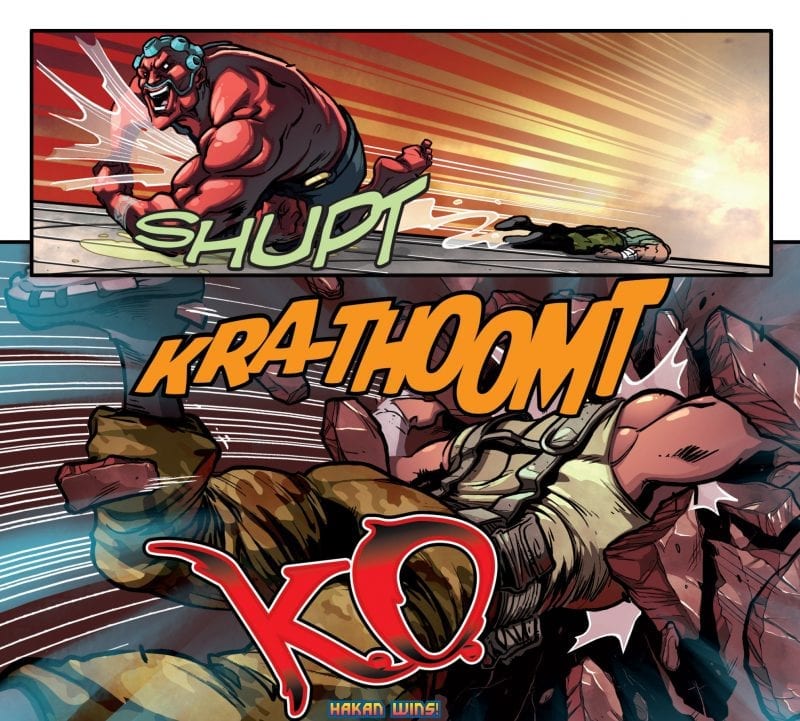 Street Fighter X GI Joe #1