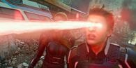 Cíclope dispara su Optic Blast! en X-Men: Apocalipsis.