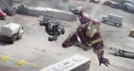 War Machine y Iron Man en Capitán América: Civil War.