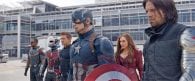 Imagen de la película Capitán América: Civil War, con el equipo de Capitán América.