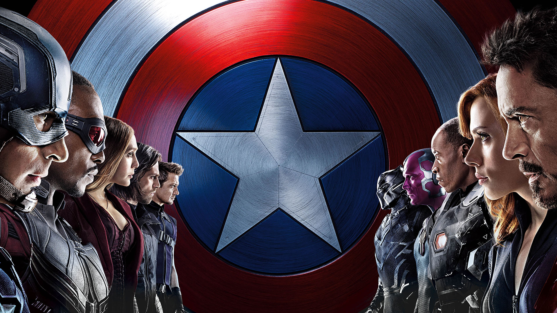 Cartel de Capitán América: Civil War.