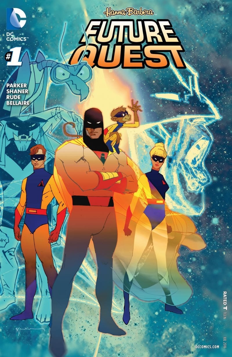 Future Quest #1, portada variante de Fantasma del Espacio