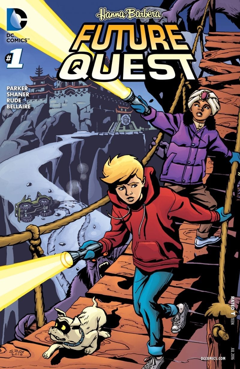 Future Quest #1, portada variante de Jonny Quest