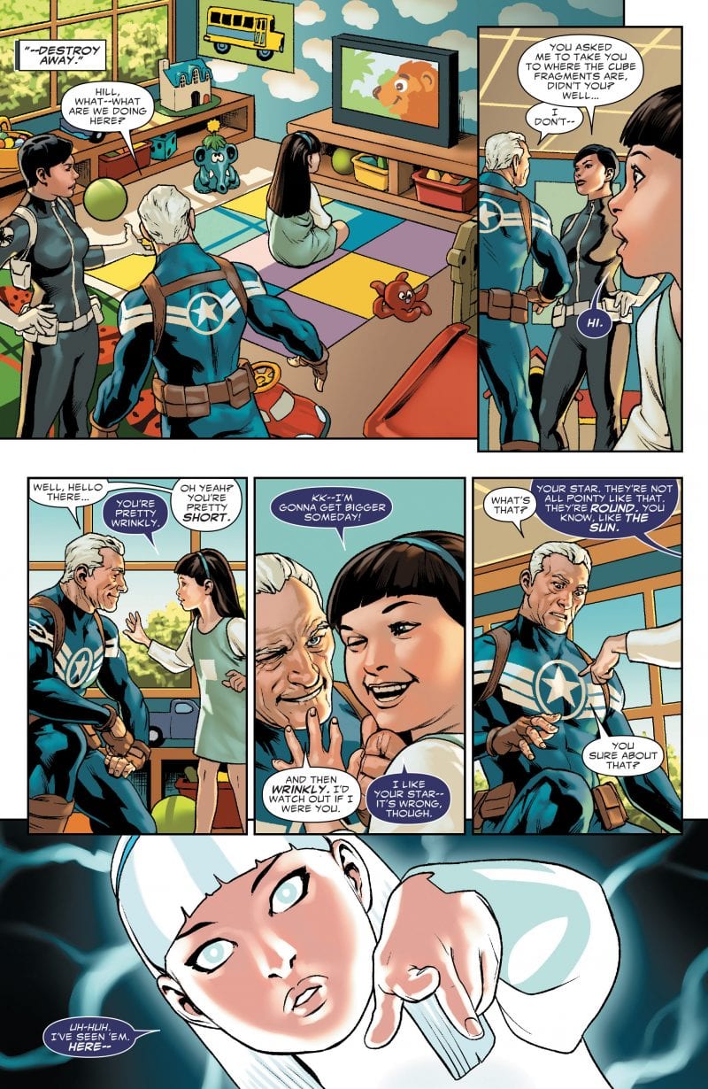 Steve Rogers conoce a Kobik desde Avengers: Standoff.