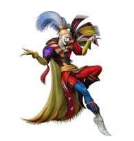 Arte de Kefka en Dissidia Final Fantasy.