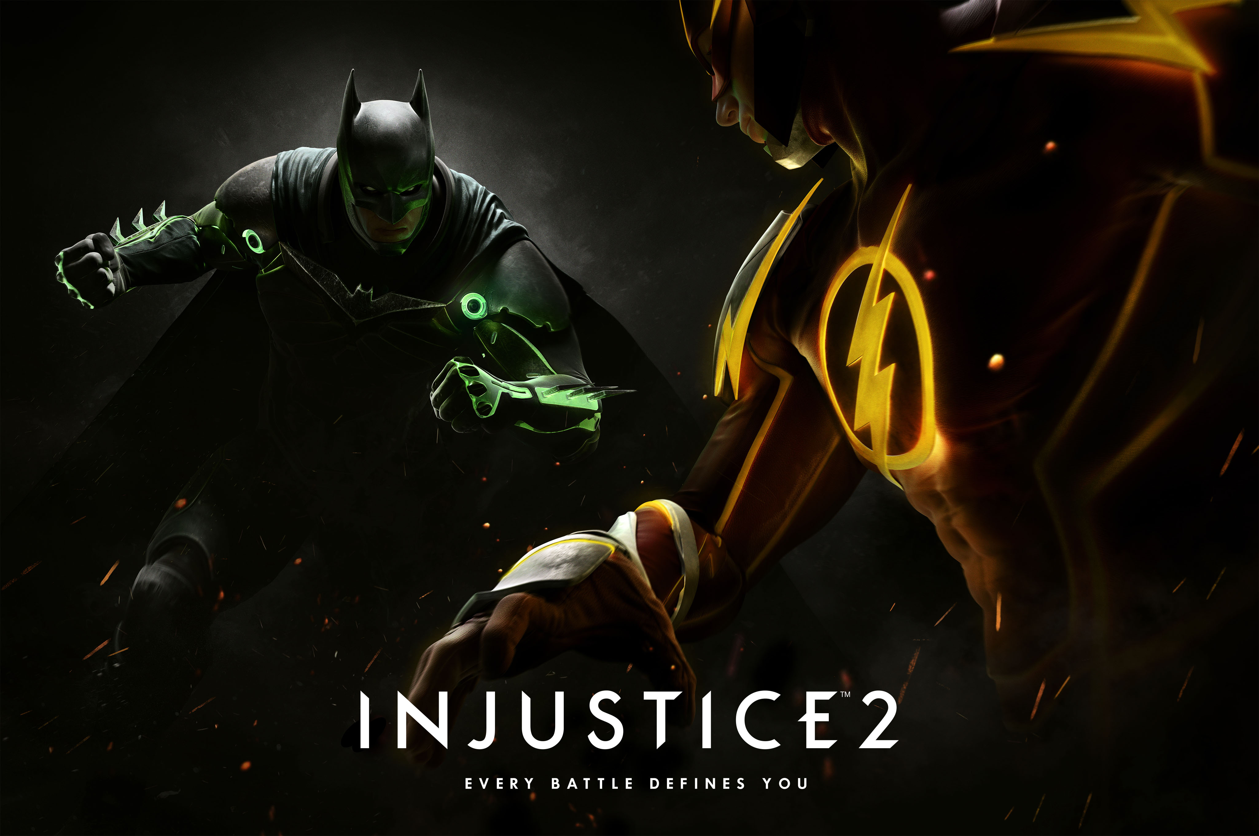 Batman y Flash en Injustice 2.
