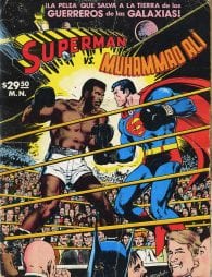 Cómic de Muhammad Ali vs Superman (DC Comics, 1978)