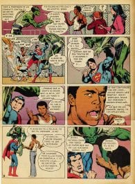 Cómic de Muhammad Ali vs Superman (DC Comics, 1978)