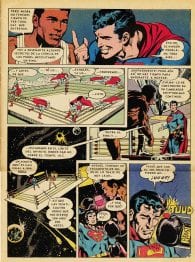 Cómic de Muhammad Ali vs Superman (DC Comics, 1978)