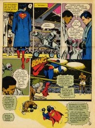 Cómic de Muhammad Ali vs Superman (DC Comics, 1978)
