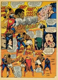 Cómic de Muhammad Ali vs Superman (DC Comics, 1978)