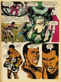 Cómic de Muhammad Ali vs Superman (DC Comics, 1978)