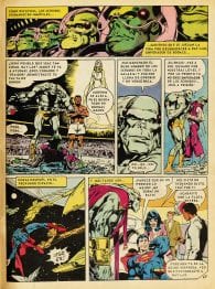 Cómic de Muhammad Ali vs Superman (DC Comics, 1978)