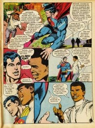 Cómic de Muhammad Ali vs Superman (DC Comics, 1978)