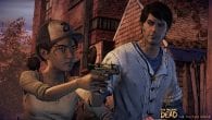 Clementine y Javier en The Walking Dead: Third Season.