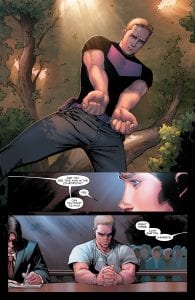 Sólo podía ser Clint Barton, alias Hawkeye.