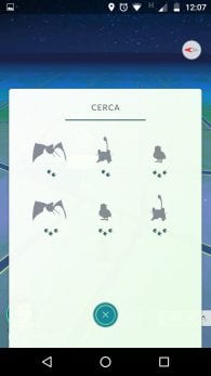 Imagen de Pokémon Go, app para dispositivos móviles.