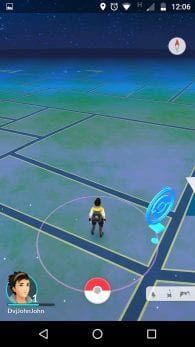 Imagen de Pokémon Go, app para dispositivos móviles.