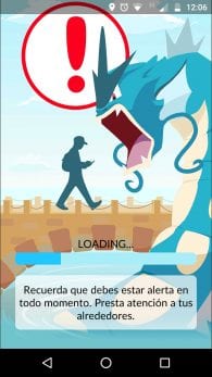 Imagen de Pokémon Go, app para dispositivos móviles.