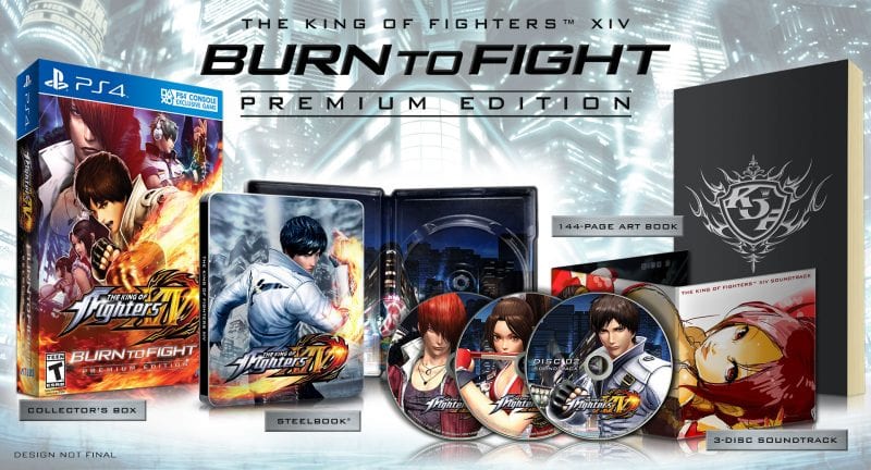 The King of Fighters XIV Premium Edition.