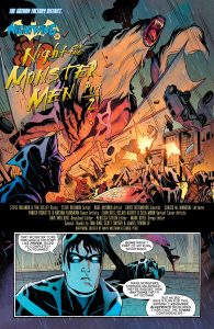 Nightwing #5, segunda parte de Night of the Monster Men.