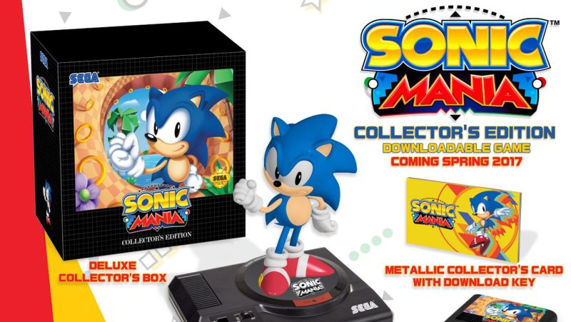 Sonic Mania tendrá edición para coleccionistas