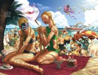Un vistazo a Street Fighter Swimsuit Special.