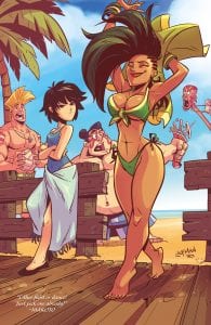 Un vistazo a Street Fighter Swimsuit Special.