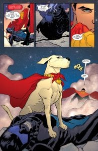 Krypto resucita en Superman #6.