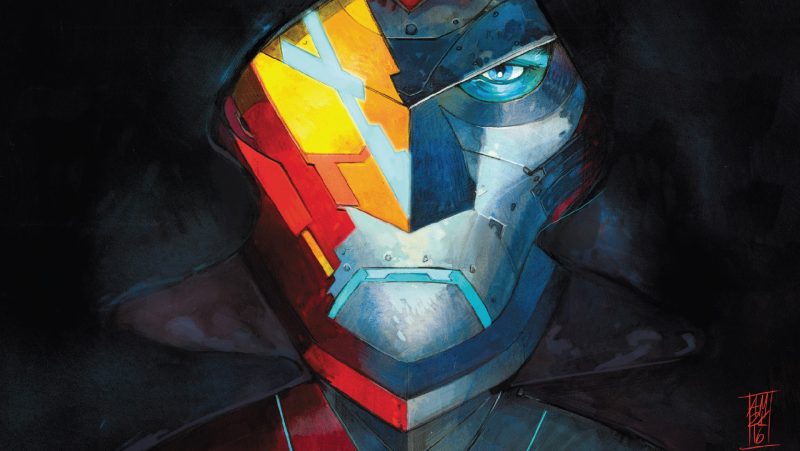 Portada de Infamous Iron Man #1.