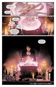 Página del cómic Infamous Iron Man #1.