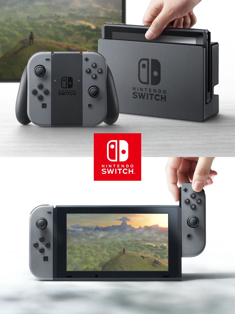Nintendo revela Switch, su próxima consola