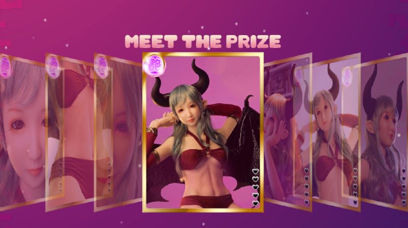 Torneo de videojuegos de PeroPero Seduction premia con muñeca sexual.