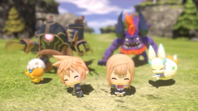 Anuncian World of Final Fantasy para PS4 y PS Vita.