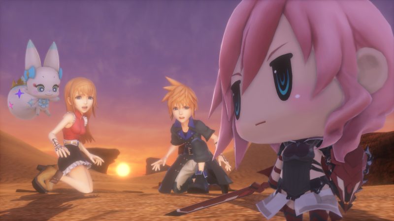 Square Enix presenta tráiler de World of Final Fantasy en el TGS 2016.