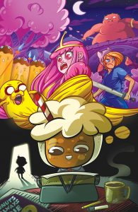 Adventure Time,, portada variante de Eva Cabrera.
