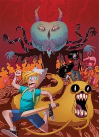 Adventure Time,, portada variante de Eva Cabrera.